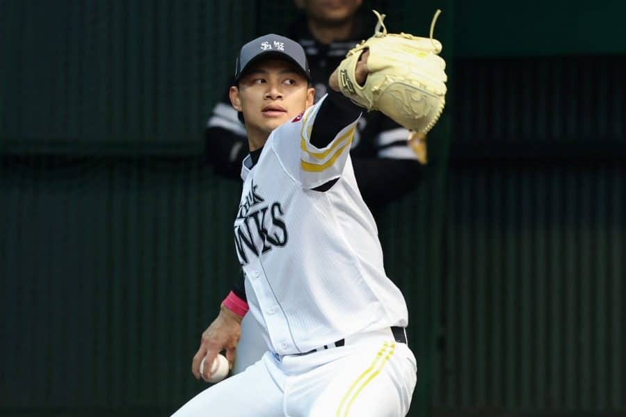 鷹15億円逸材がWBC開幕投手に 台湾の158キロ右腕・徐若熙が先陣「自分