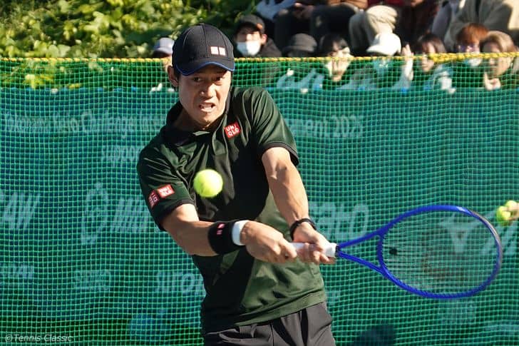 錦織圭、ツアー下部大会2回戦は17歳の世界582位にフルセットで敗戦