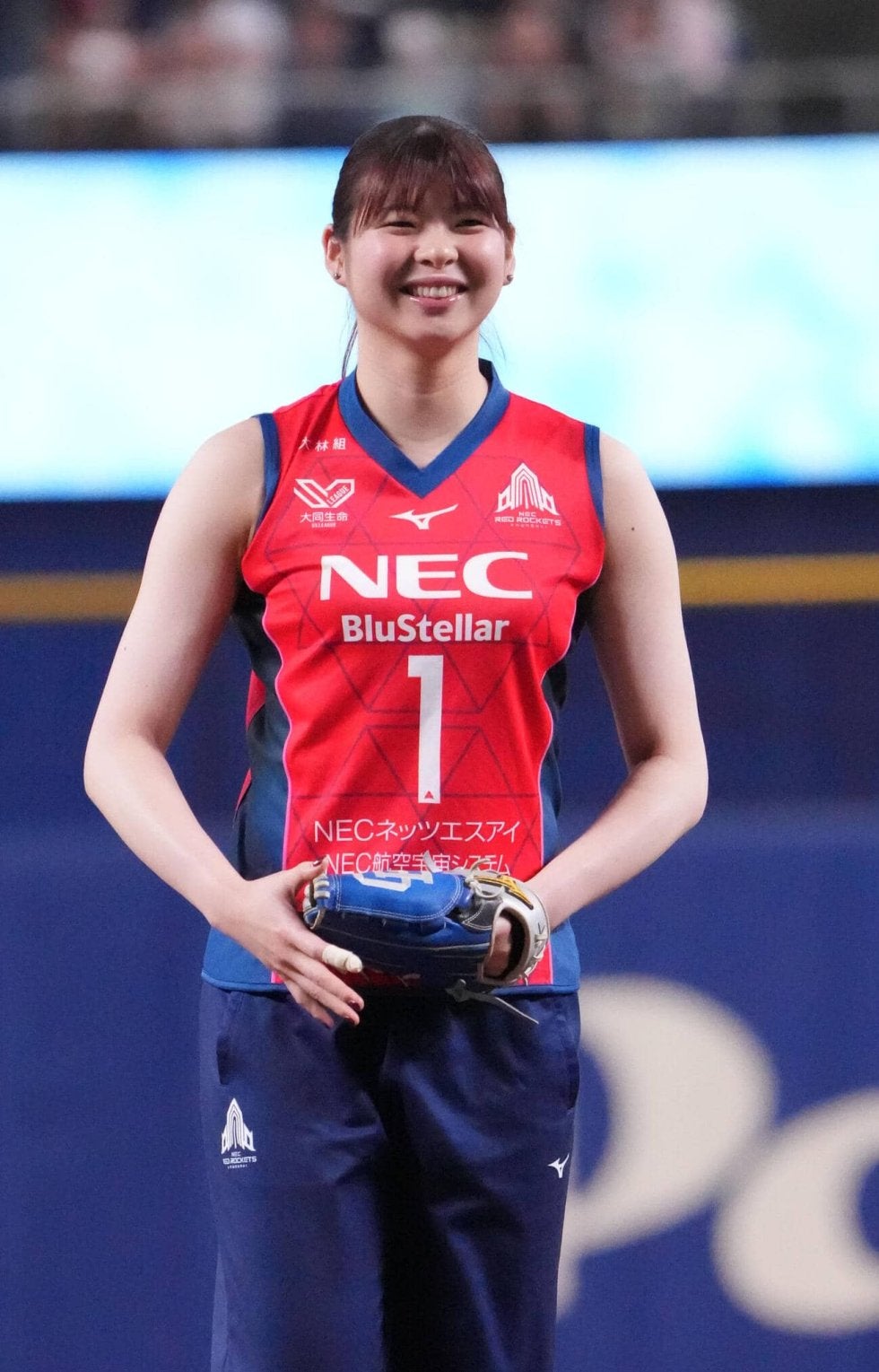 中日】バレーボール女子日本代表NECレッドロケッツ川崎の山田二千華が