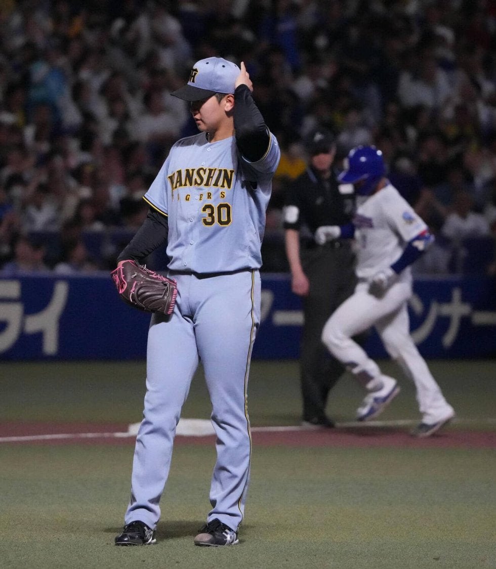 阪神】開幕6連勝中の中日相手に7失点…門別啓人5回5失点、3番手