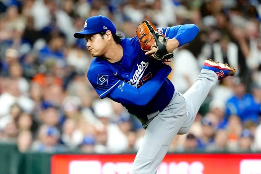 大谷翔平、7回2失点8K奪三振ショーも2敗目 ド軍打線がまた沈黙…防御率