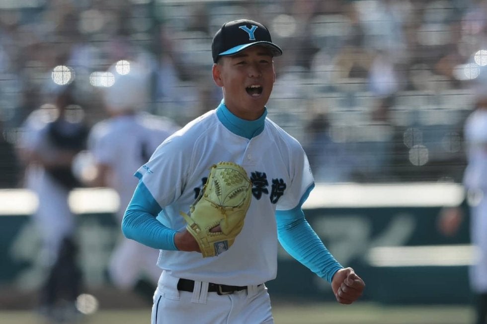 山梨学院は水城相手に3回まで5対0と大きくリード！2年生左腕が快投