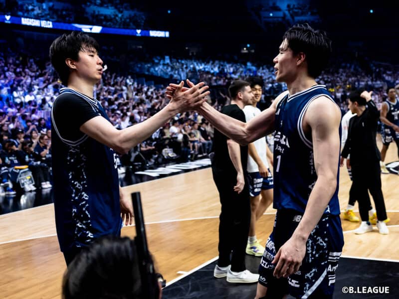 長崎を初優勝に導いた日韓のエース…馬場雄大がファイナル賞、イヒョン