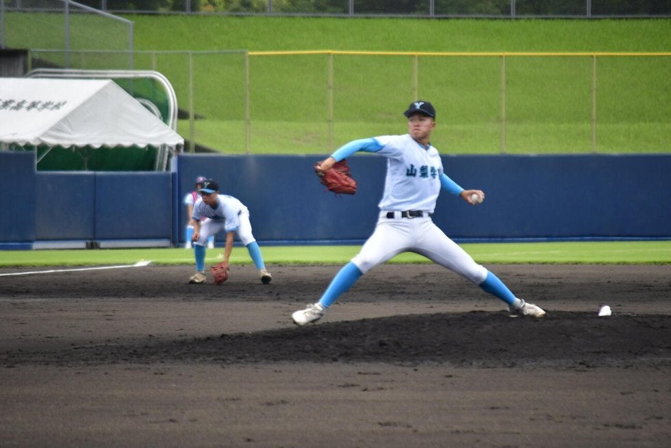 高校野球】山梨学院・檜垣瑠輝斗、左肘不調から復調4回無失点7K