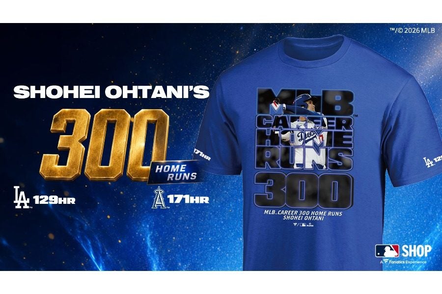 大谷翔平 176本塁打記念Tシャツ 2枚セット 大谷翔平 176本塁打記念Tシャツ 2枚セット 史上初！異なるリーグで2年