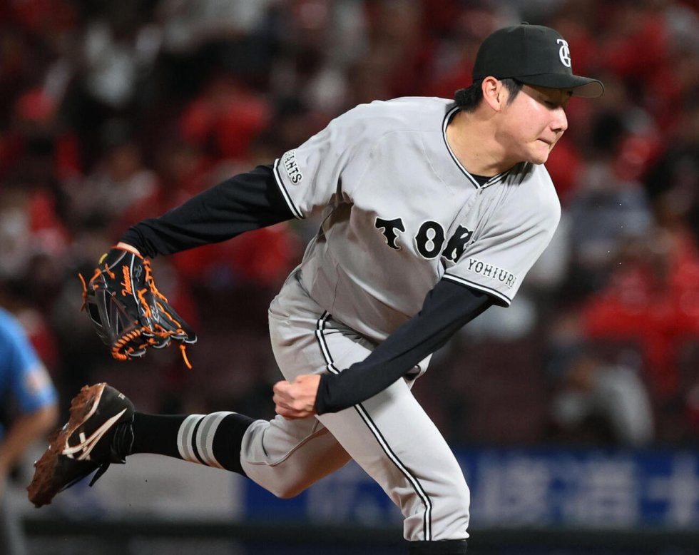 巨人】3週間ぶり1軍復帰の竹丸和幸が6回10K 両リーグ最多5度目の2