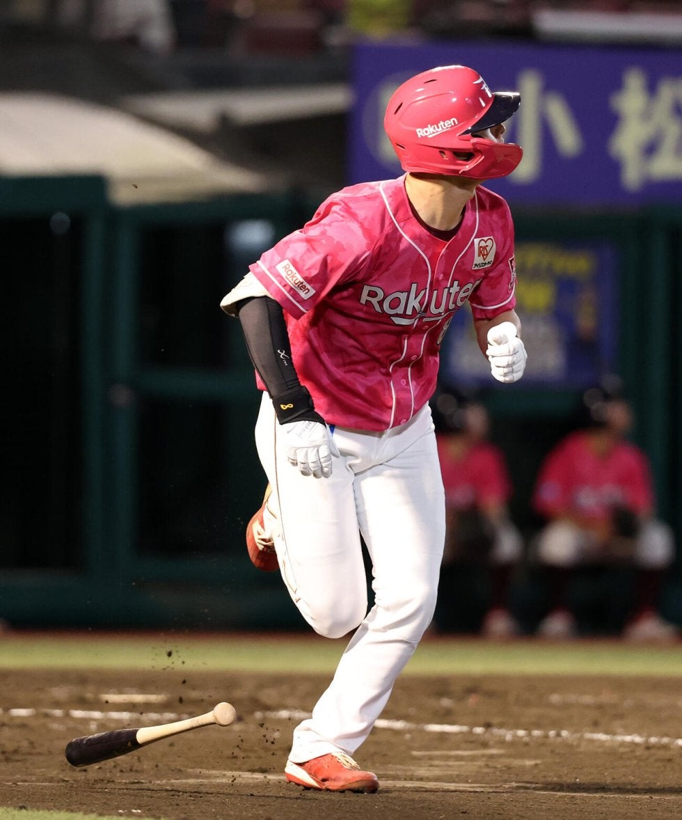 楽天】辰己涼介が自己最多更新12号「すべてにおいてキャリアハイ目指し