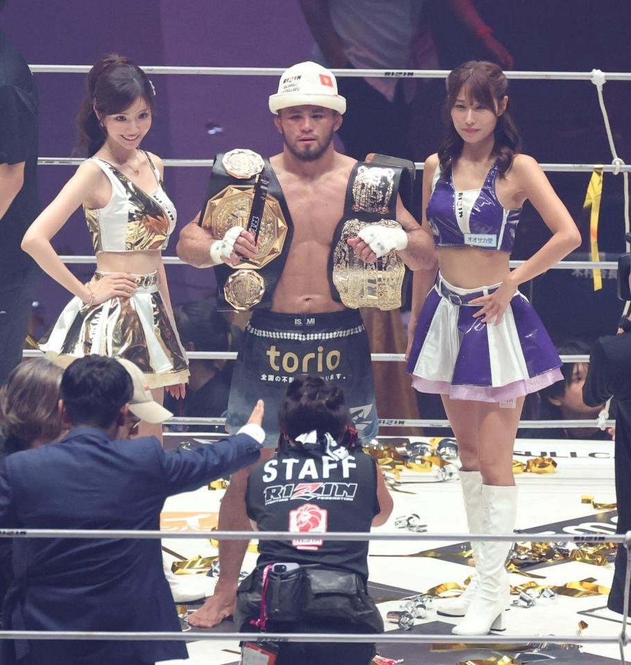 RIZIN最強王者シェイドゥラエフがAJ・マッキーに判定3－0完勝