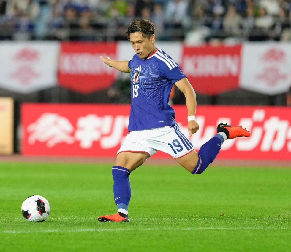 日本代表】MF松木玖生、鮮やかな左足で先制弾 A代表初ゴールに「決め