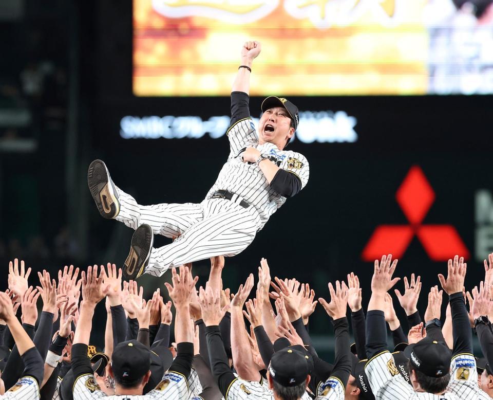 阪神・藤川監督 胴上げ前の内幕を明かす「ルーカスとか来てくれようと