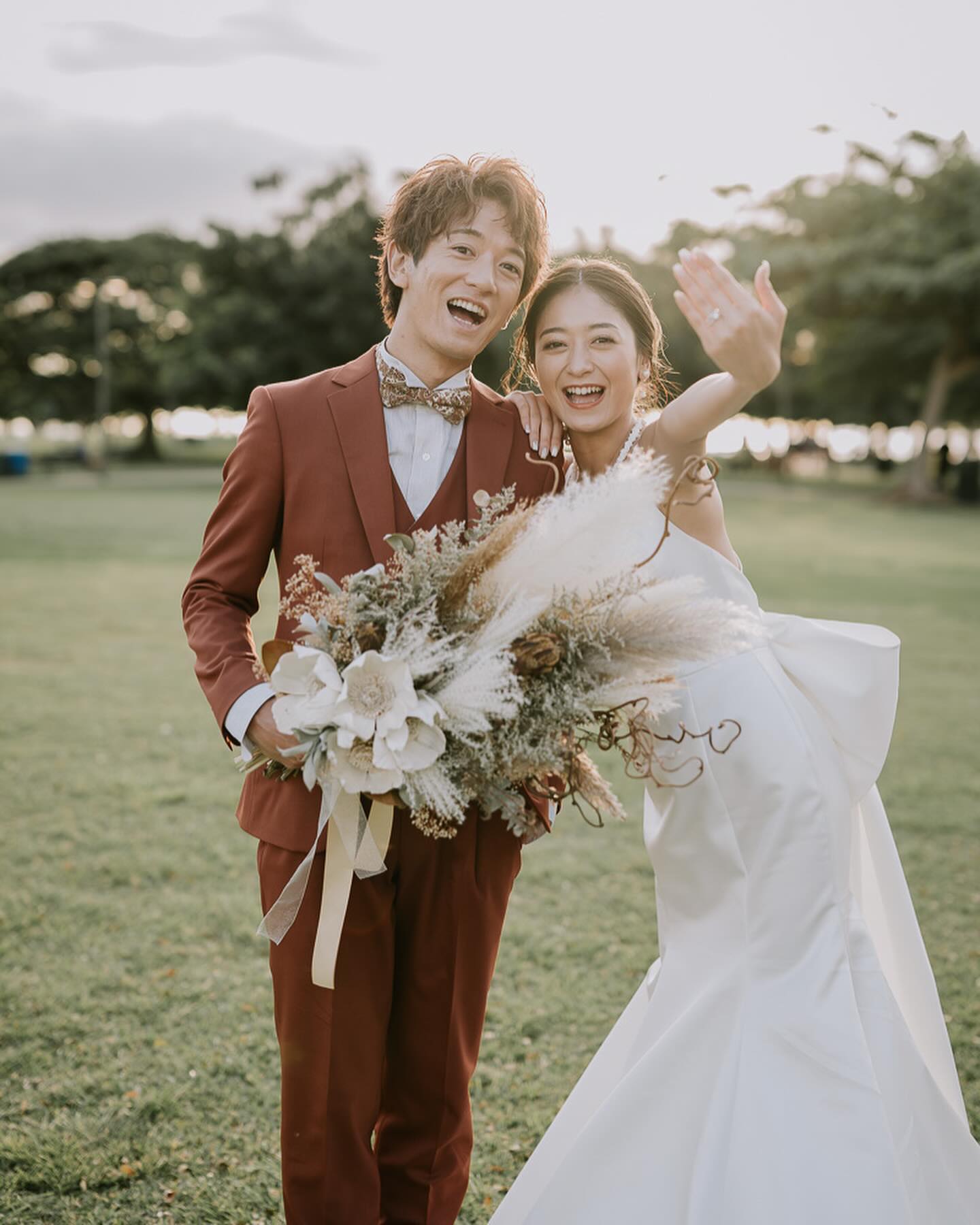 みちょぱ　ハワイで念願の結婚式に多くの祝福の声