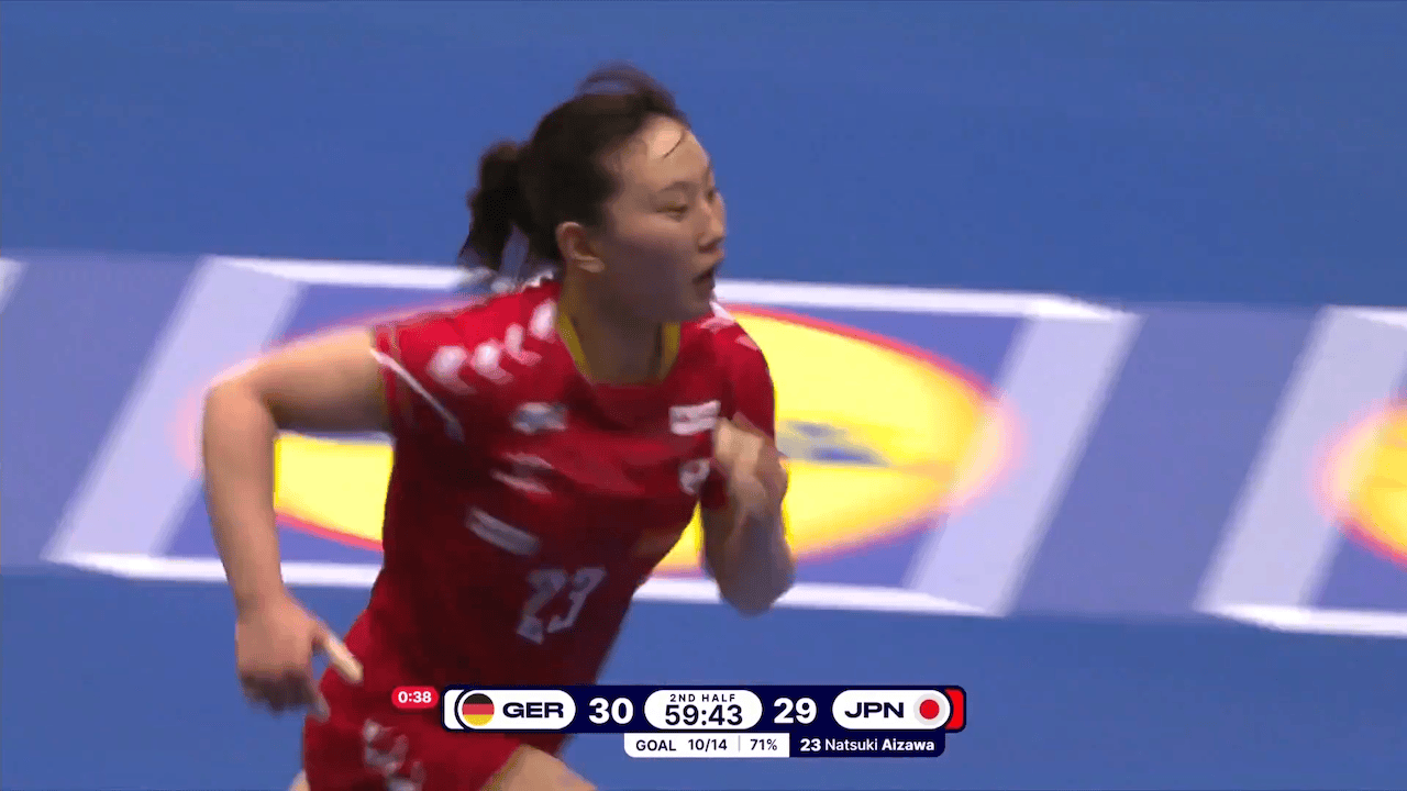 【ハンドボール】第26回女子世界選手権 グループF  ドイツ vs. 日本