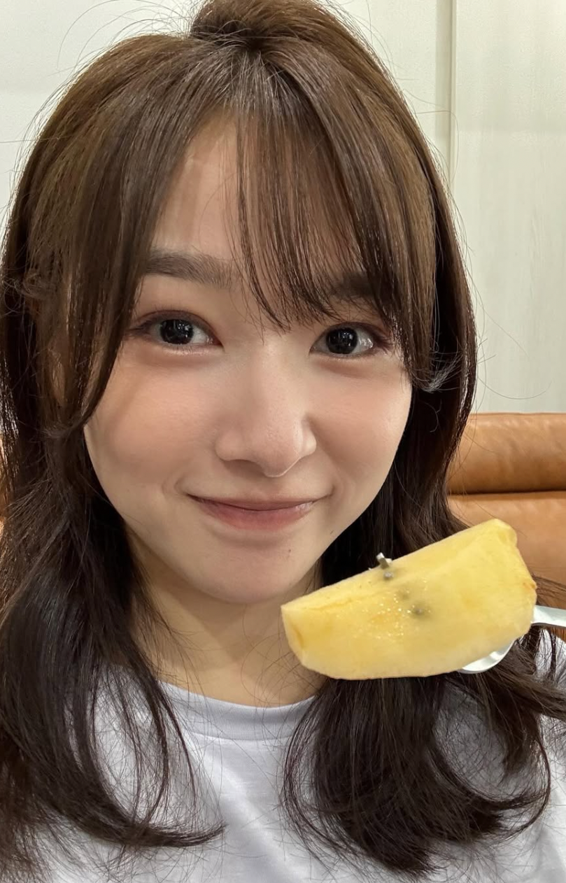 桜井日奈子、帰省で岡山グルメを満喫「清水白桃食べにゃおえんわ」
