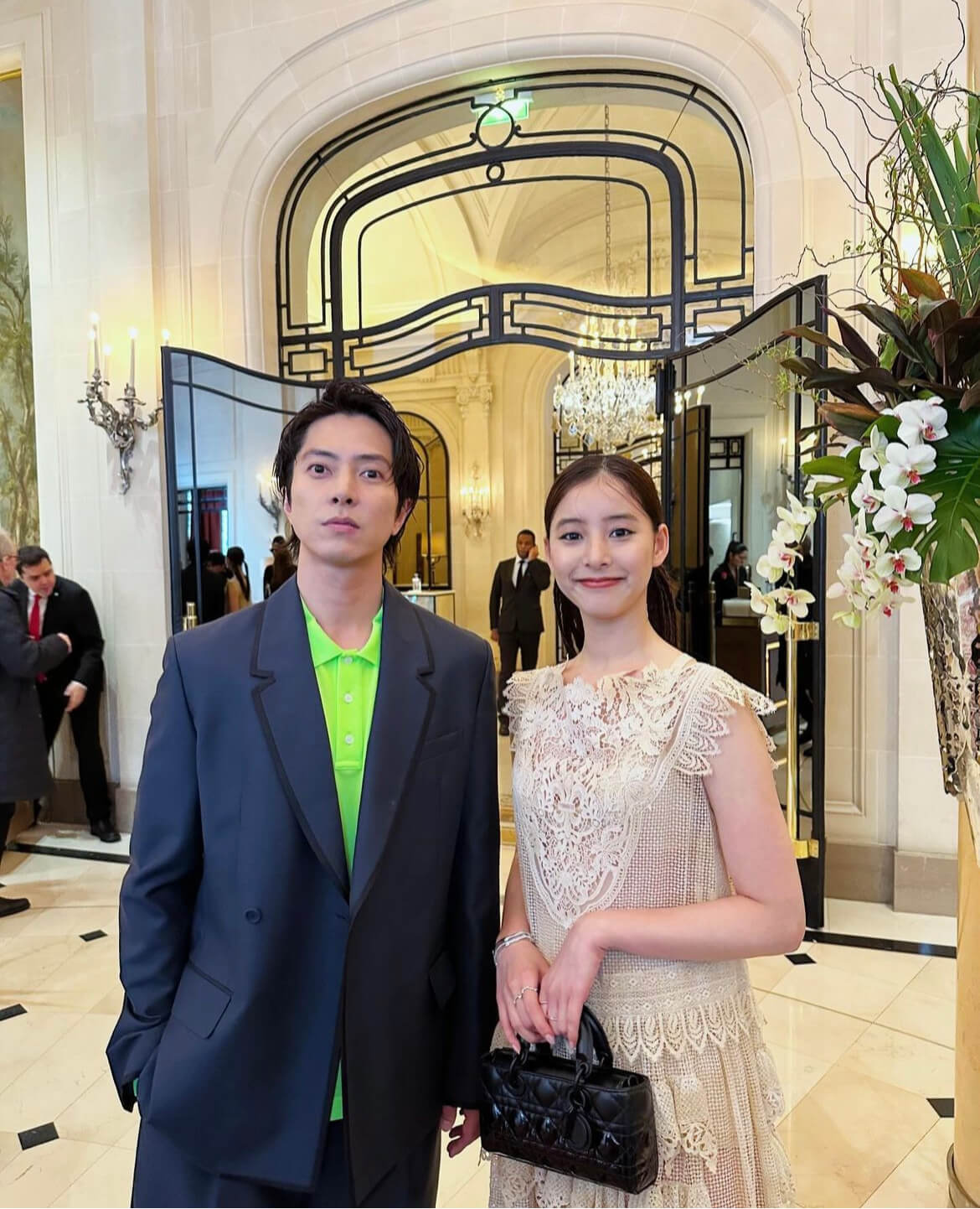 新木優子 DIORのショーに参加✨山下智久との2Sも公開📸