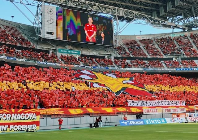 名古屋グランパス山中 必ず5つ目の星を🏆⭐️ファンへ向け勝利を約束