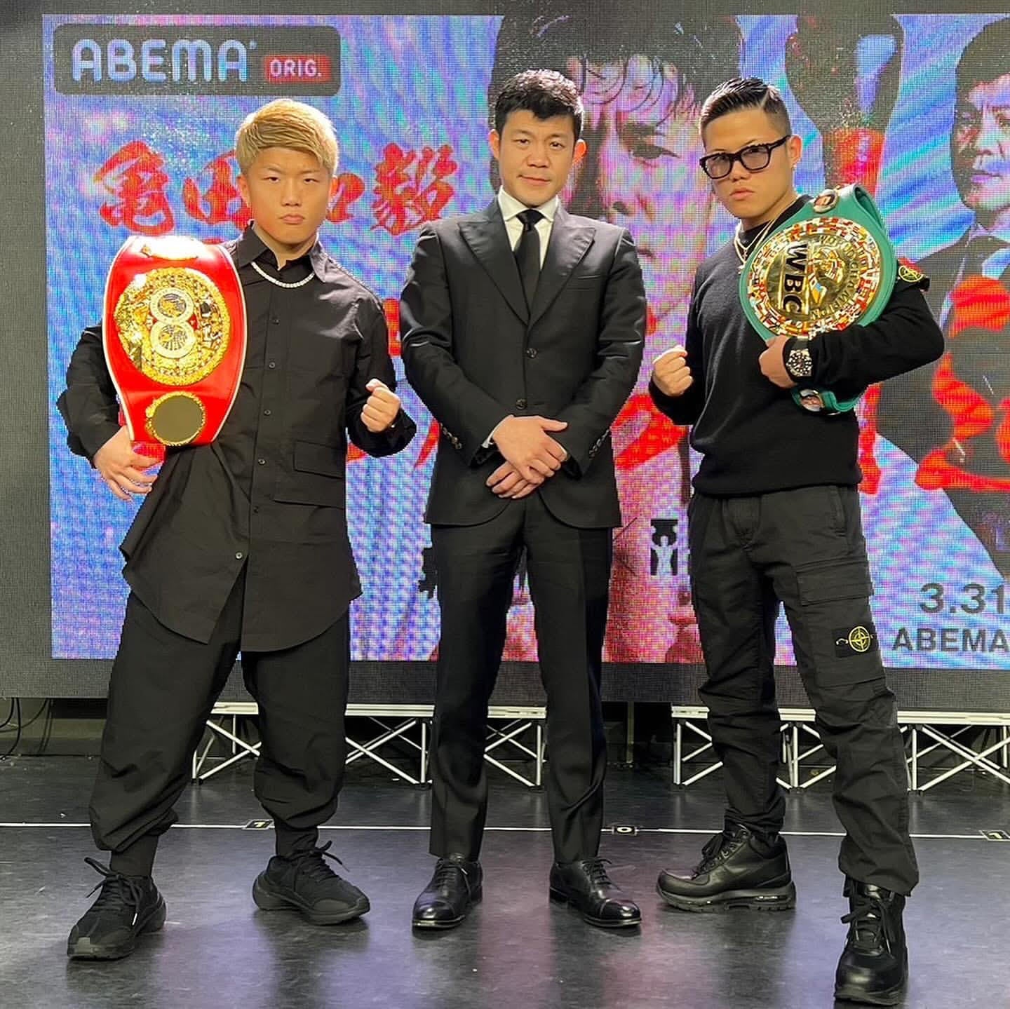 亀田興毅が3.31の追加カードとして重岡優大＆銀次朗兄弟のダブル防衛戦を行うことを発表🔥