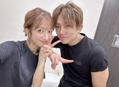 杉浦太陽＆辻希美、密着2ショットが話題💕「夫婦で早朝から」