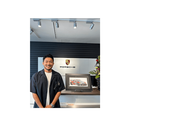 ポルシェが似合う漢？！サッカー日本代表の菅原由勢が試乗の様子を投稿！