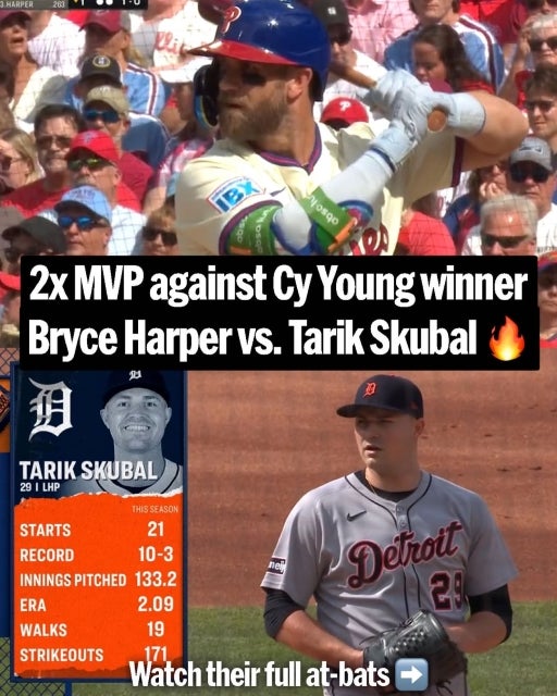 ブライス・ハーパーが“サイ・ヤング腕”と真っ向勝負、スクバルとの名勝負に熱視線