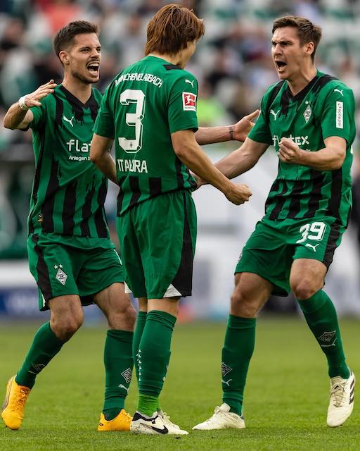 ボルシアMGが板倉滉のゴールなどで5戦ぶりの勝利！