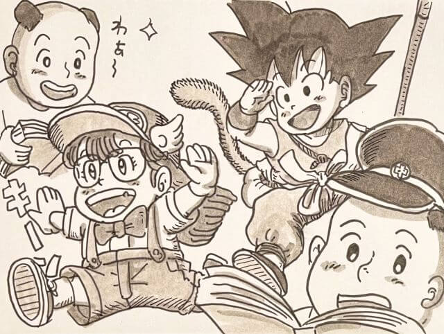 鉄拳がイラストで鳥山明氏を追悼「どの構図の絵も魅力的で、ずっと眺めていました。」