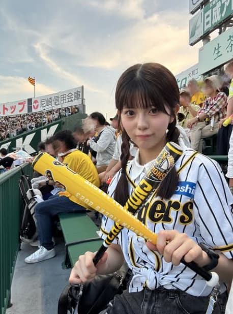 NMB48・坂下真心が甲子園観戦へ！球場グルメなどを堪能！