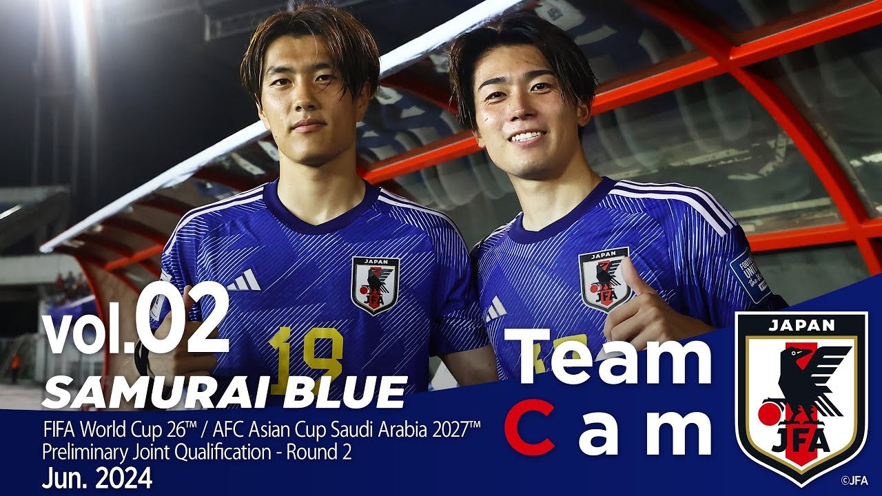 サッカー日本代表の舞台裏に密着！