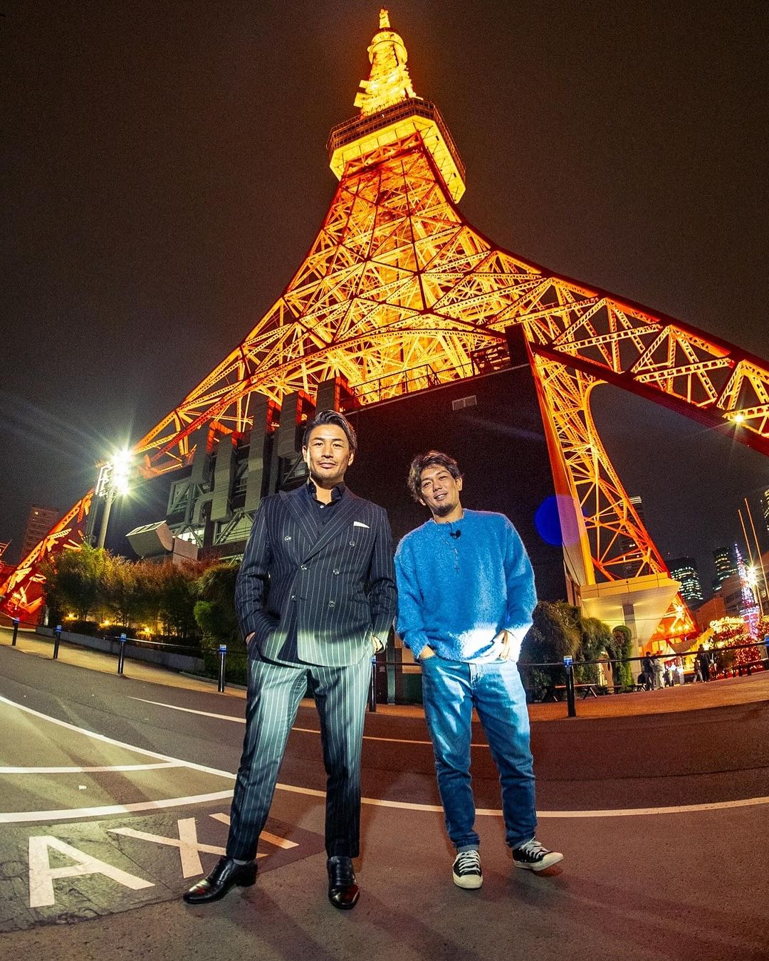 皇治 ロールスロイスで魔裟斗とデート 「この2ショット大好きです😆❣️」