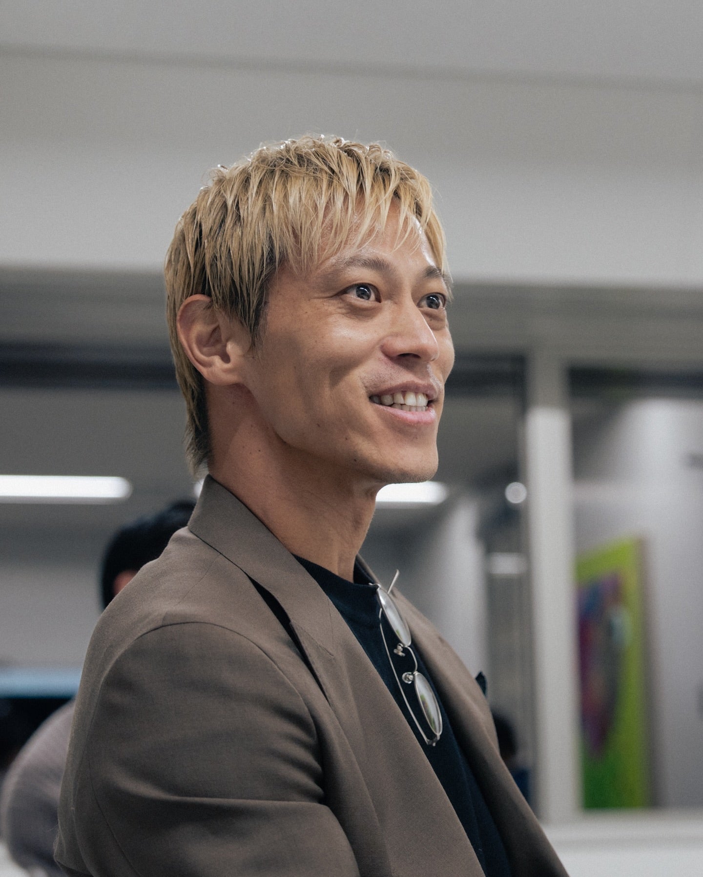 問いと笑顔　本田圭佑が投げかけたシンプルなメッセージ