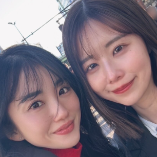 小寺真理、藍里との再会に感激！「嬉しい嬉しい嬉しい」