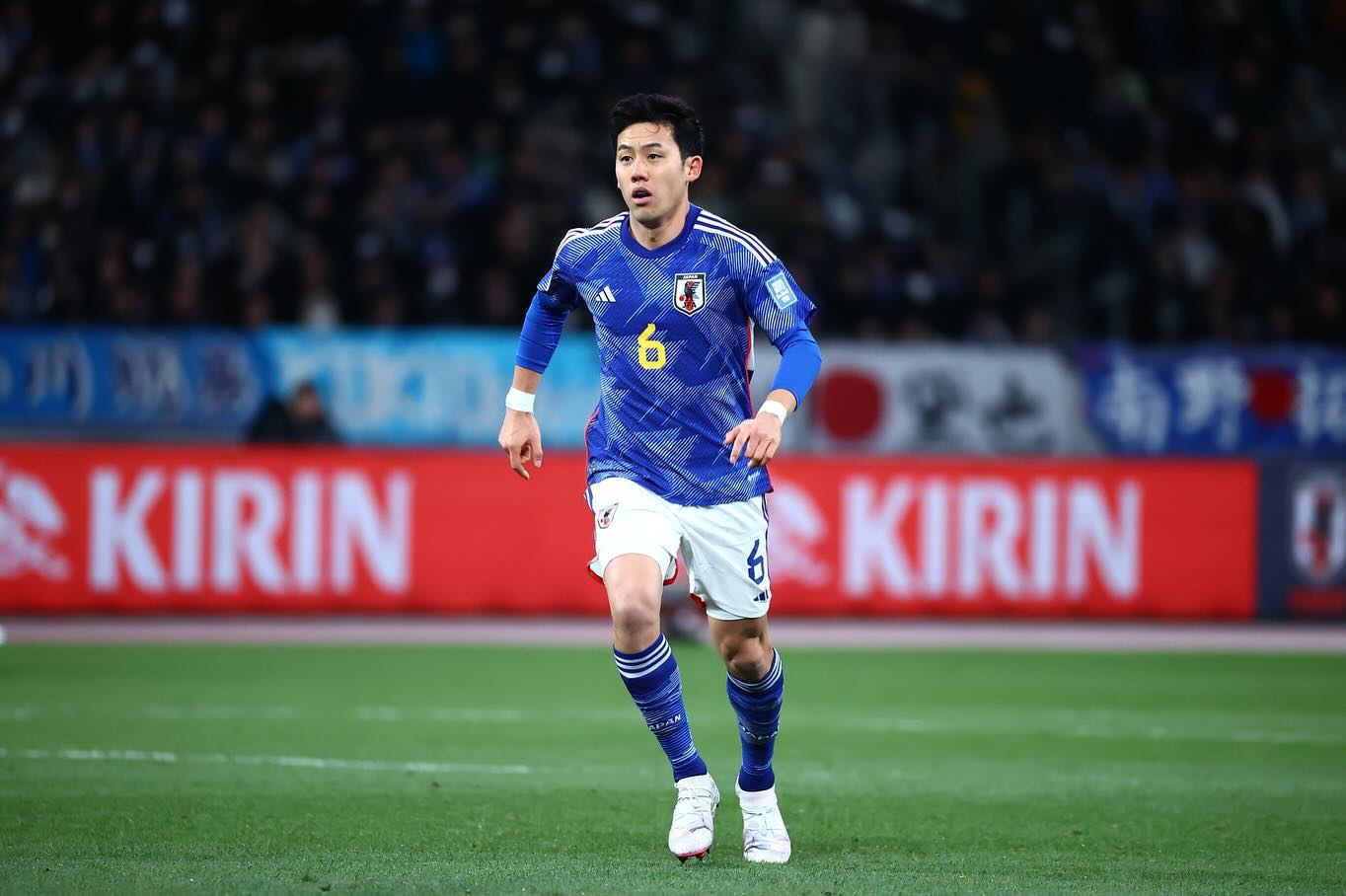 遠藤航が北朝鮮戦を振り返る「応援ありがとうございました！」