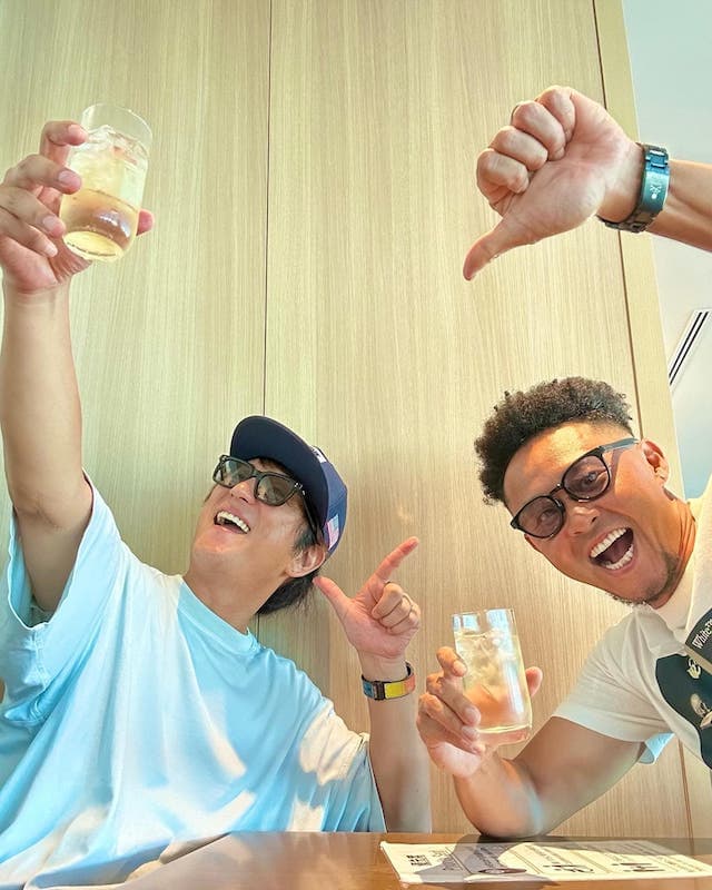 上地雄輔が北島康介とデート⁉︎　仲の良いツーショット😁を公開❗️