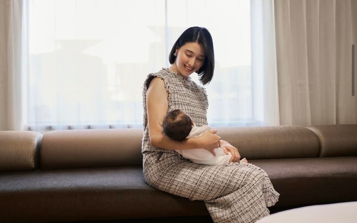 「すっかりママのお顔」橋本マナミ 産後ケアホテルに宿泊してきました❤️