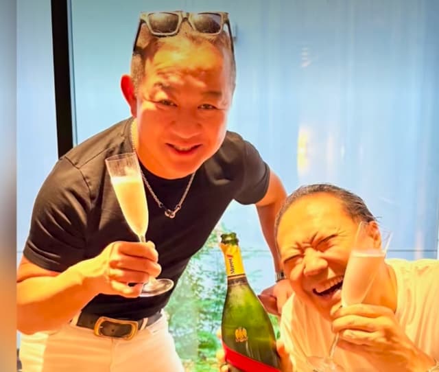 パティシエ鎧塚俊彦、てんぷら店にて友人と最高の夜を満喫！