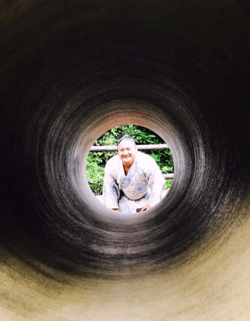 「◯◯があったら覗きたい」元琴恵光、ちょっとシュール⁉な写真公開！お茶目な一面にファンほっこり