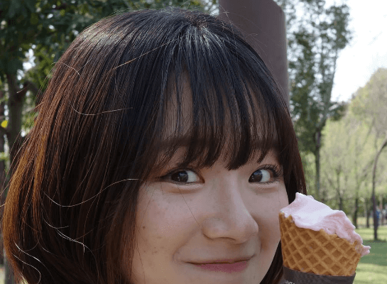 「いつも可愛いです」女子プロボクサー・鈴木なな子、桜と共に見せた”桜・ソフトクリームショット”にファンうっとり「めちゃ可愛い」