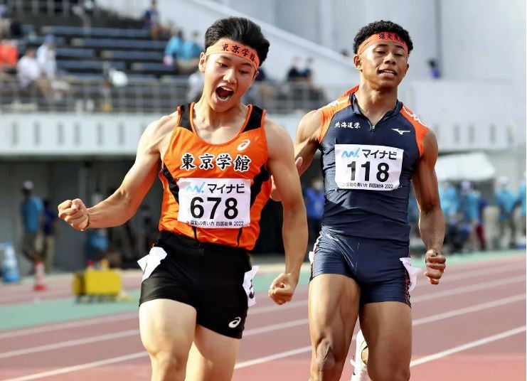 陸上男子１００ｍ、関口裕太が１０秒３８で初優勝…故障から一気に飛躍「まだ信じられない」