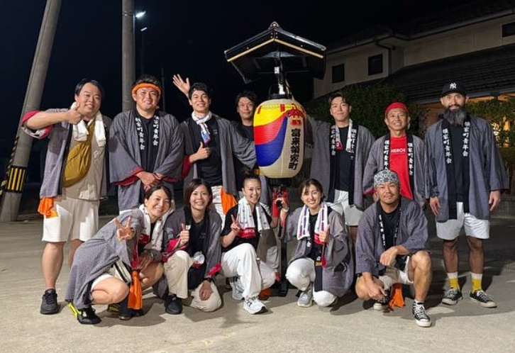 胸熱の交流！佐藤美弥、HEROsで富来八朔祭礼に参加し復興願う地域に笑顔を