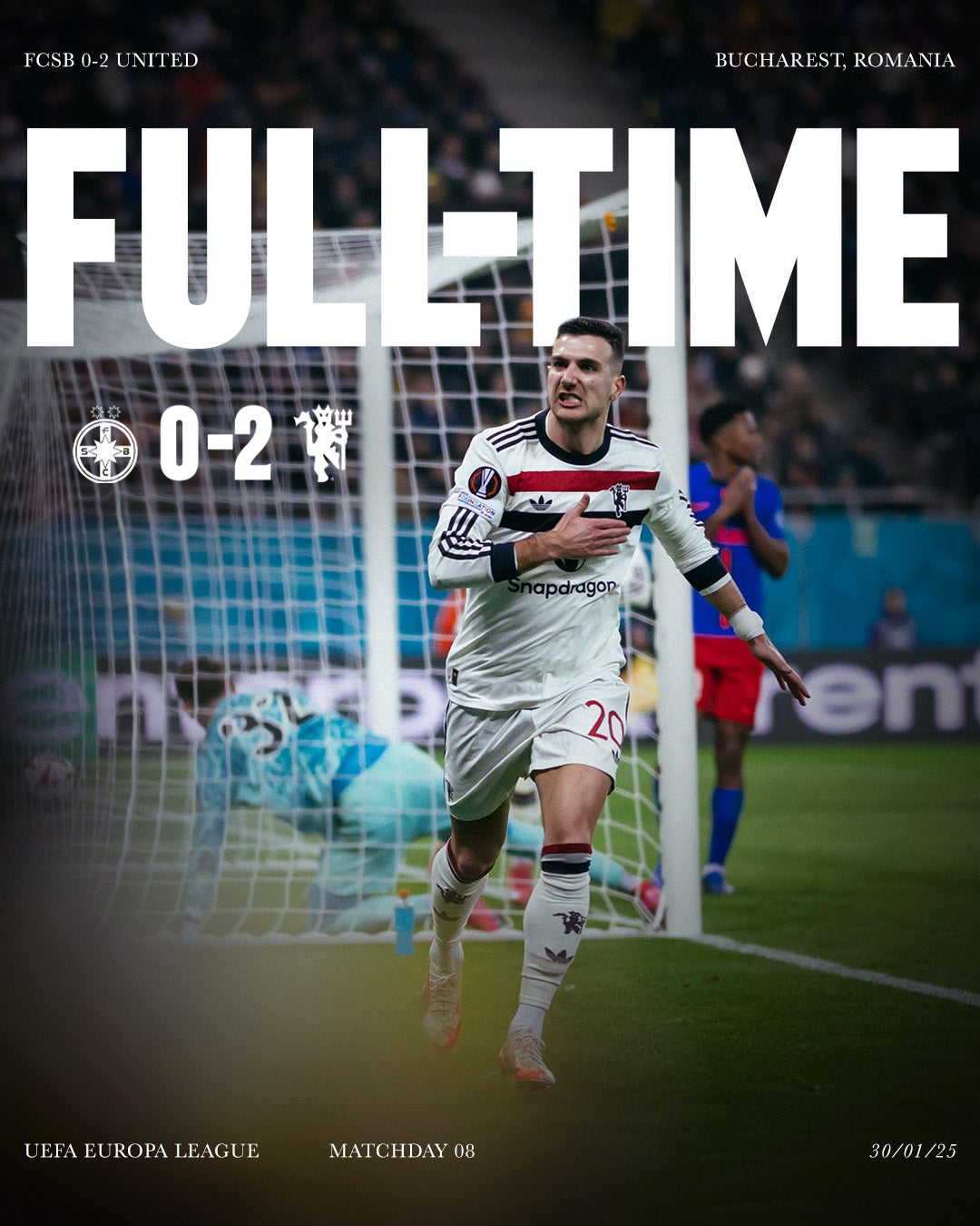 マンチェスター・ユナイテッドが敵地で勝利しELベスト16を決める！