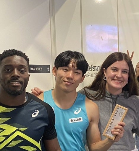 大学院生の若武者が欧州室内陸上を転戦　室内歴代7位など大健闘