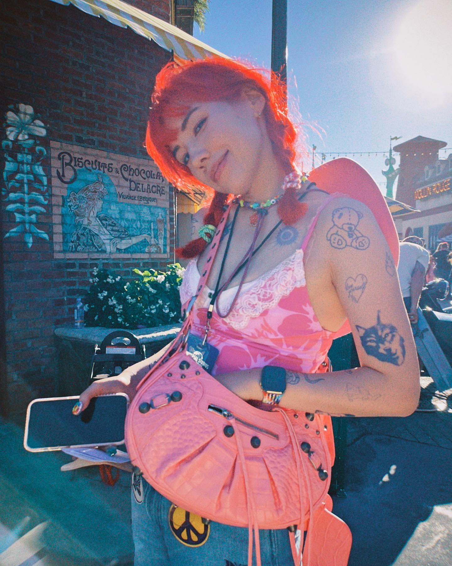 仲里依紗さんが全身タトゥーで登場⁉️ LA滞在中の近況を報告🇺🇸💖