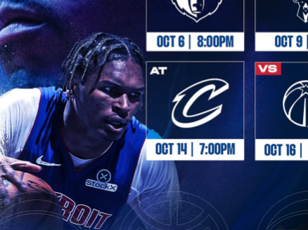 NBA ピストンズ開幕準備完了！2025年プレシーズンスケジュール発表にファン歓喜