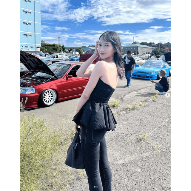 川瀬もえ「湾岸BASE YOKOHAMA」へ レースクイーンだからこそ成せる美麗フォトジェニック