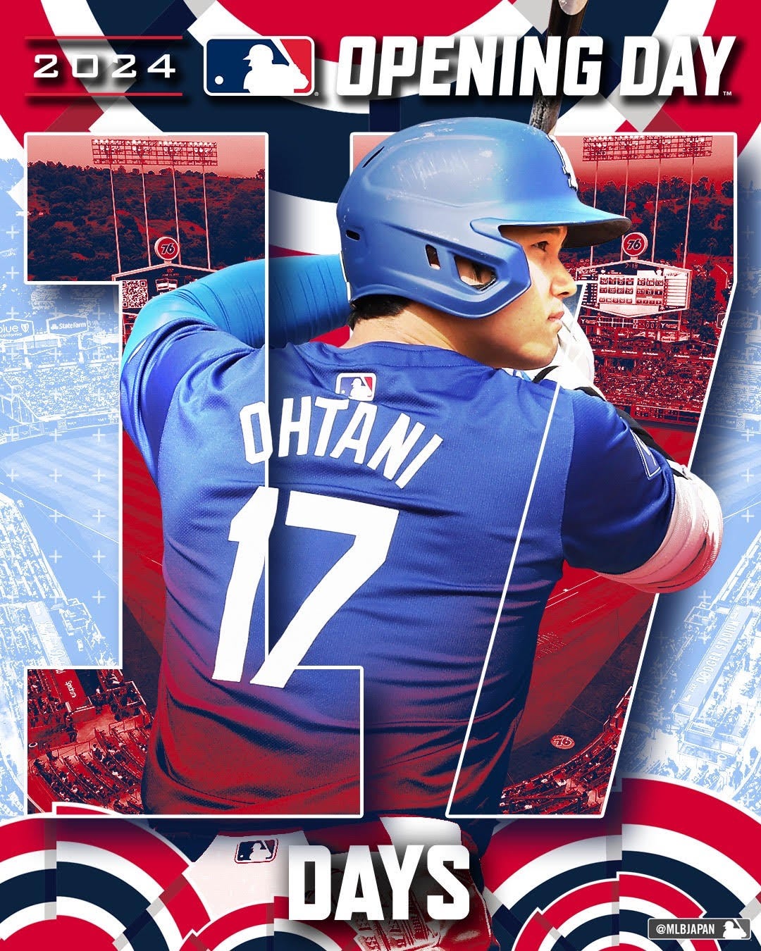 MLBアメリカでの開幕戦までの日数はあと 