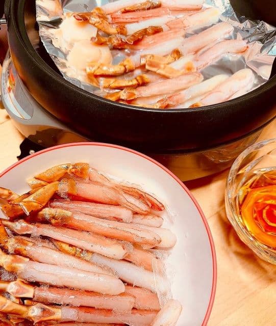 「えーーー‼︎お正月前に⁇」手島優、クリスマスディナーにまさかの大量〇〇を堪能する！