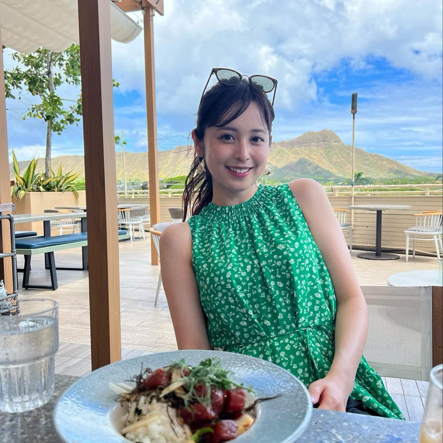 💚久慈暁子の優雅なランチタイムが話題に🍽