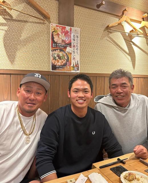 根尾昂が大阪桐蔭の大先輩との3Sを公開⚾️🔥