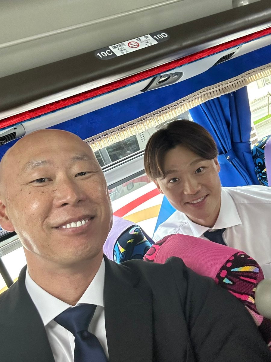 「遂にこの男と会えた‼️」森本稀哲&山﨑福也の2Sに大反響⚾️