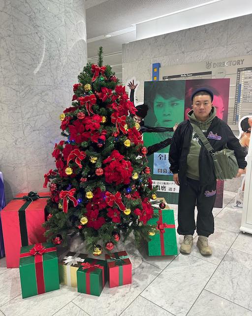 チョコプラ松尾の恒例行事？X'masツリーラリーを今年も決行🎄