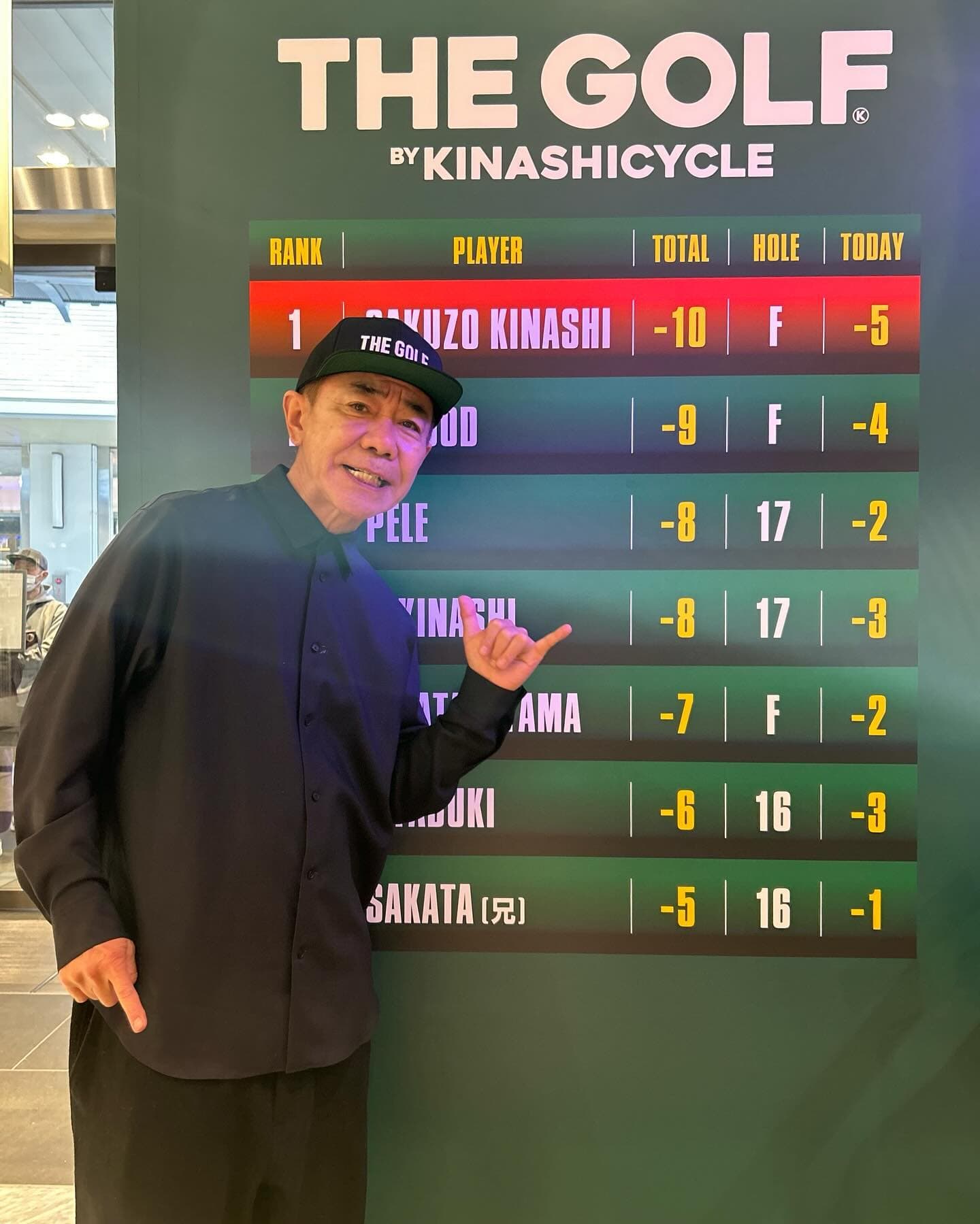 木梨憲武 約7年ぶり！「木梨サイクル THE GOLF！」期間限定でオープン⛳️